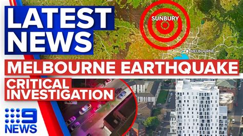 earthquake now melbourne